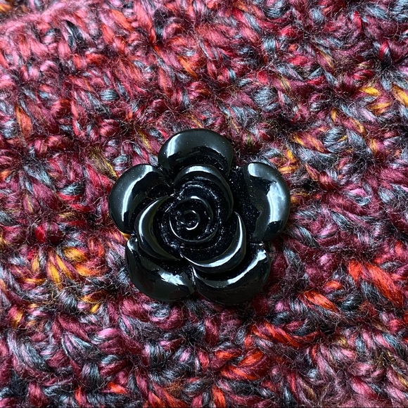 Scarf Handmade Button Knit Collar - Picture 3 of 8